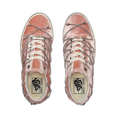 Vans Sandy Liang Old Skool - Kadın Spor Ayakkabı (Beyaz)